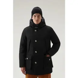 Woolrich: Чёрный пуховик Arctic