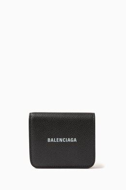 Balenciaga: Картхолдер Cash с принтом