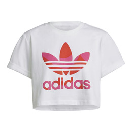 Adidas Originals: Белая футболка Originals