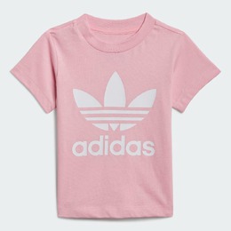 Adidas Kids: Розовая футболка