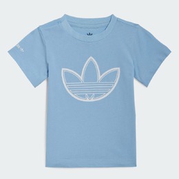 Adidas Kids: Голубая футболка