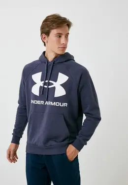 Under Armour: Фиолетовая толстовка