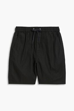 Шорты Reed из льна и хлопка на кулиске Rag&Bone, черный 1647597321053616 | black