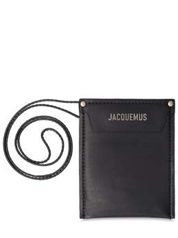 JACQUEMUS: Чёрный кошелёк  Le Porte