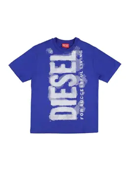 DIESEL KIDS: Футболка с принтом