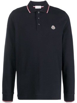 Moncler - Cotton Polo Shirt With Logo 8b701-00-8455677x