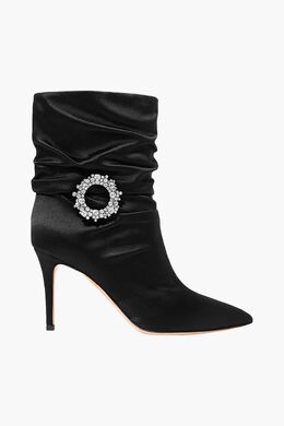 Gianvito Rossi: Чёрные ботинки 