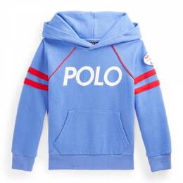 Polo Ralph Lauren: Голубая толстовка 