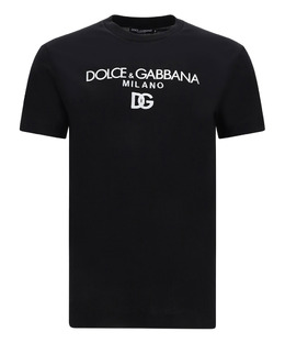 Dolce & Gabbana: Чёрная футболка T