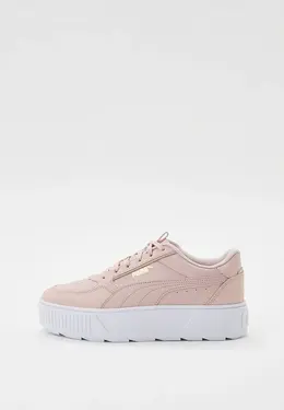 PUMA: Розовые кеды