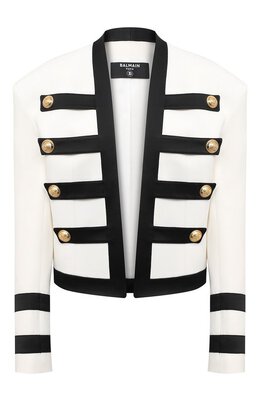 Balmain: Жакет из вискозы