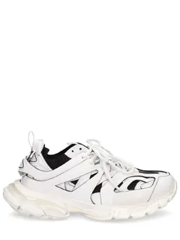 BALENCIAGA: Белые кроссовки  Track