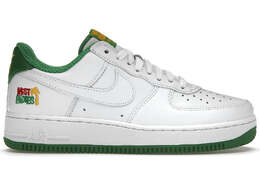 Кроссовки Nike Air Force 1 Low Retro QS (2022), белый / зеленый dx1156-100 | white/green