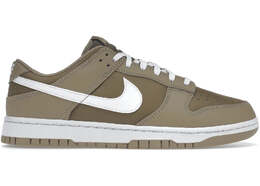 Nike: Коричневые кроссовки Dunk Low