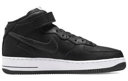 Nike: Чёрные кроссовки Air Force 1