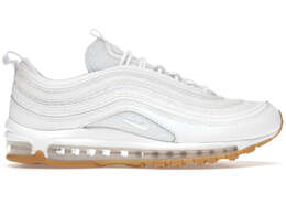 Nike: Белые кроссовки Air Max 97