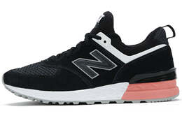 New Balance: Чёрные кроссовки  574