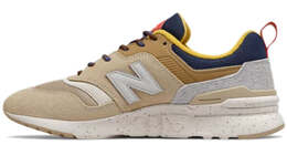 New Balance: Светлые кроссовки  997