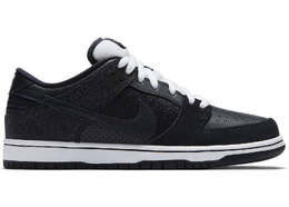 Nike: Чёрные кроссовки SB Dunk Low