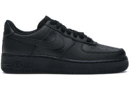 Nike: Чёрные кроссовки Air Force 1