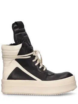 RICK OWENS: Чёрные кроссовки  Geobasket