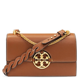 Tory Burch: Светлая сумка Miller