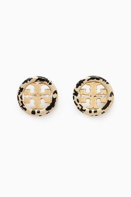 Tory Burch: Серьги Double T