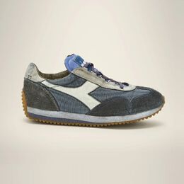 Diadora: Фиолетовые кроссовки Heritage Equipe