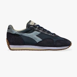 Diadora: Голубые кроссовки Heritage Equipe