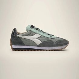 Diadora: Зелёные кроссовки Heritage Equipe