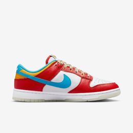 Nike: Белые кроссовки Dunk Low