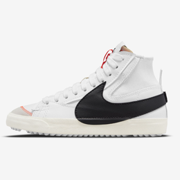 Nike: Белые кроссовки Blazer Mid 77