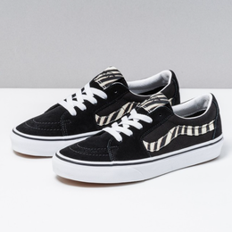 VANS: Чёрные кроссовки Sk8 Low