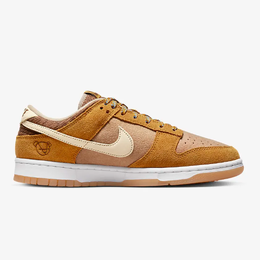 Nike: Оранжевые кроссовки Dunk Low SE