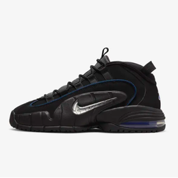 Nike: Чёрные кроссовки Air Max Penny