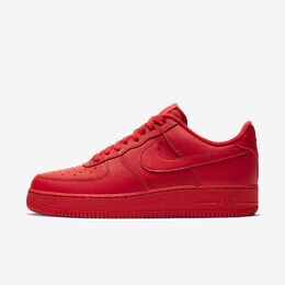 Nike: Красные кроссовки Air Force 1