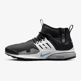 Nike: Чёрные кроссовки Air Presto Mid Utility