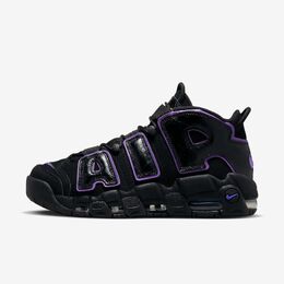 Nike: Чёрные кроссовки Air More Uptempo 96