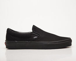 VANS: Чёрные кроссовки Classic Slip On