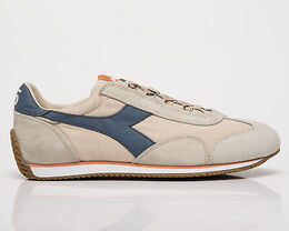 Diadora: Бежевые кроссовки Heritage Equipe