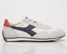 Diadora: Белые кроссовки Heritage Equipe