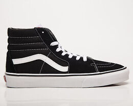 Vans: Чёрные кроссовки Sk8-Hi