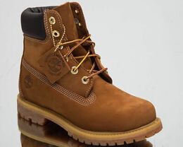 Timberland: Коричневые ботинки