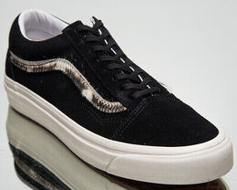 VANS: Чёрные кроссовки Old Skool 36 DX