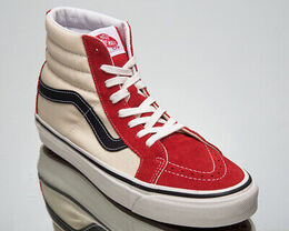 VANS: Красные кроссовки SK8-Hi 38 DX