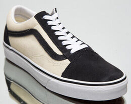 VANS: Чёрные кроссовки Old Skool