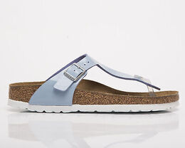 Birkenstock: Синие сандалии Gizeh