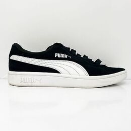 PUMA: Чёрные кроссовки Smash V2