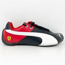 PUMA: Чёрные кроссовки Ferrari