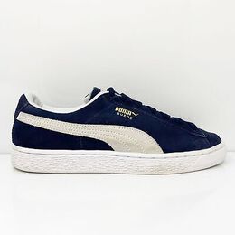 PUMA: Синие кроссовки Classics